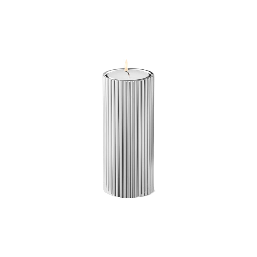 Georg Jensen  Bernadotte fyrfads-/kertelysholder - H11 cm.