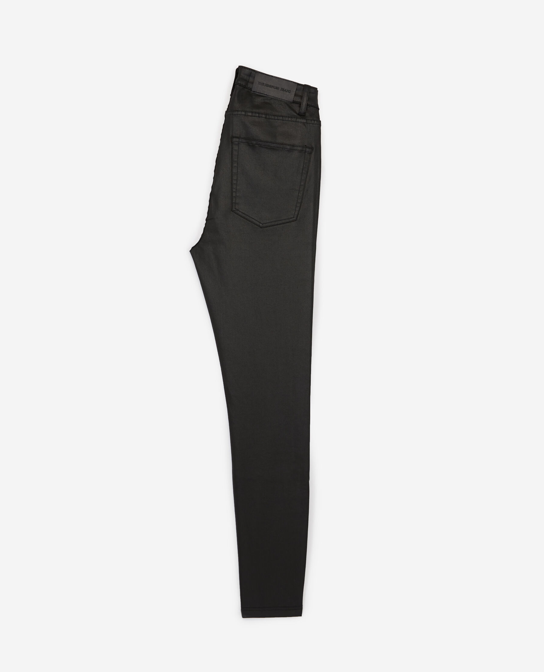 Jean noir effet cuir