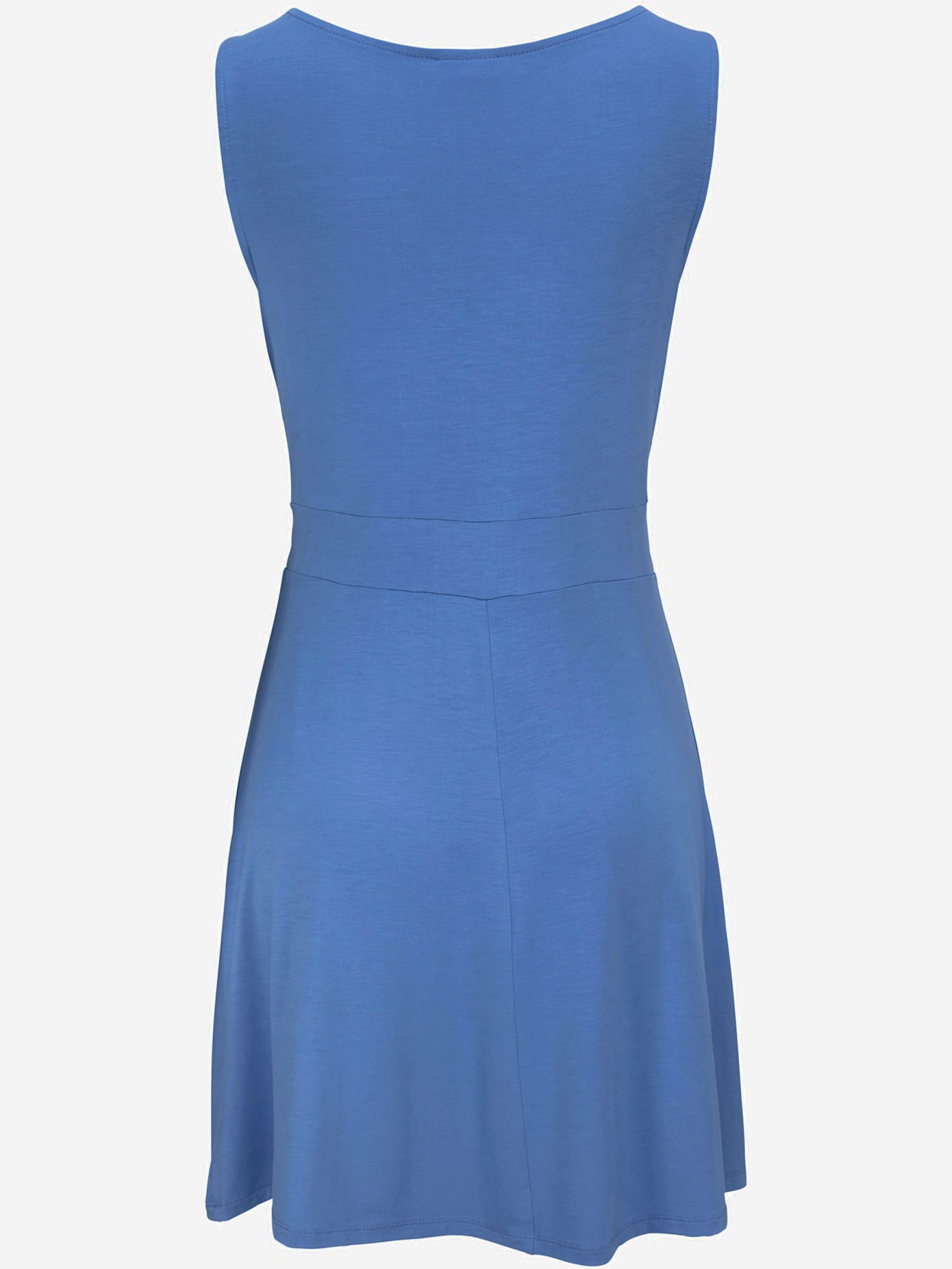 Robe en jersey avec encolure cache-cœur