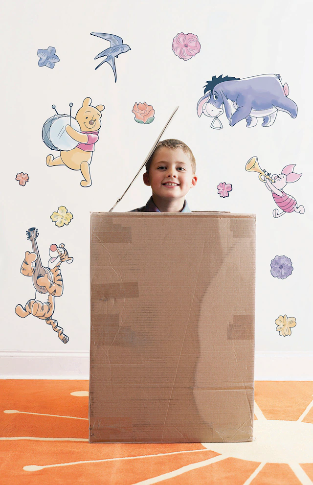 Komar Wandtattoo »Winnie the Pooh Rock-a-bye - Grösse 50 x 70 cm« selbstklebend, Wandsticker, Kinderzimmer