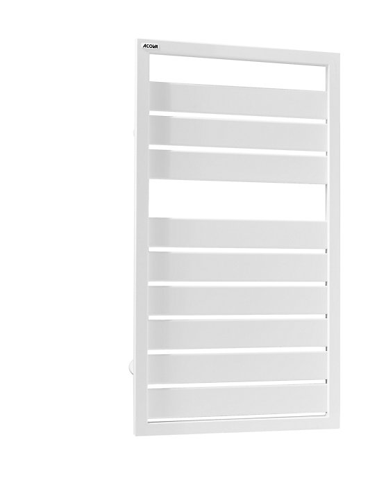 Radiateur sèche-serviettes eau chaude Acova Astrakan blanc 432W