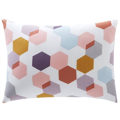Linge de lit motif graphique - BECQUET CRÉATION