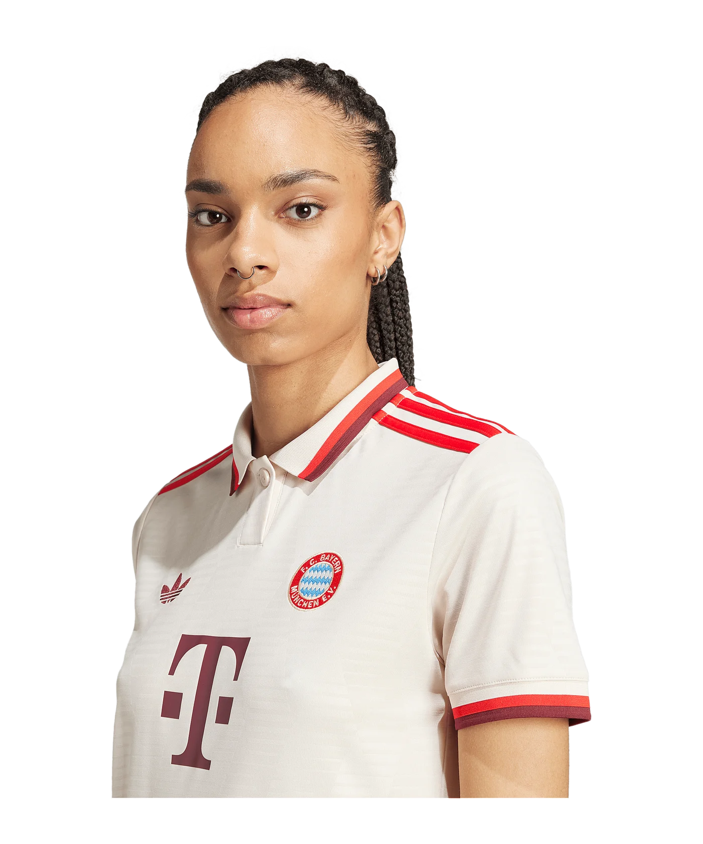 adidas Originals FC Bayern München Trikot 3rd 2024/2025 Damen Beige