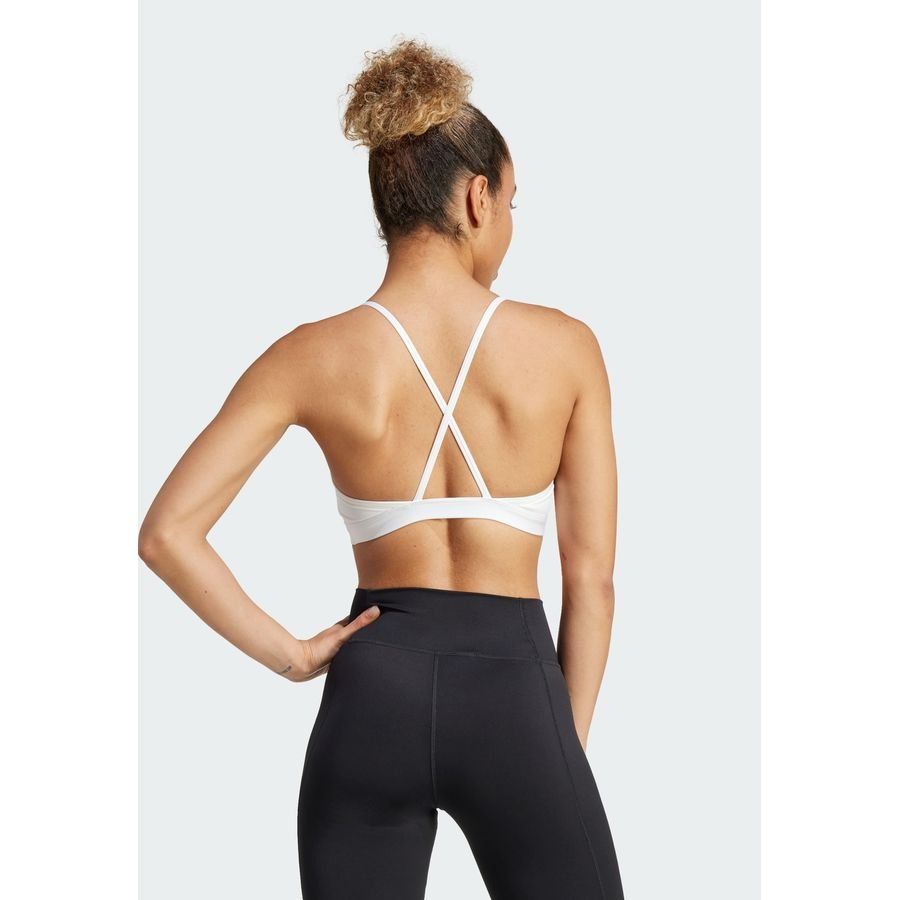 Adidas Aeroreact Big Logo Graphic Bra