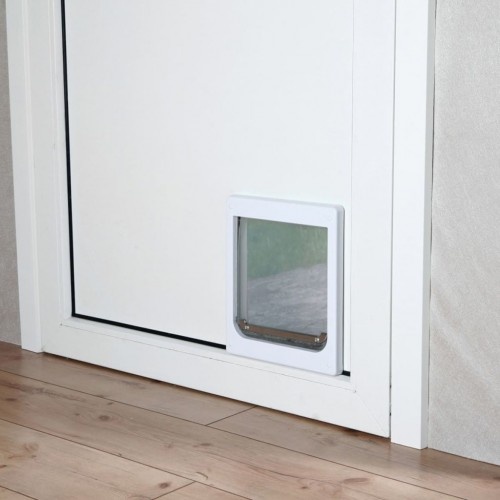 Porta para cães pequenos, branca