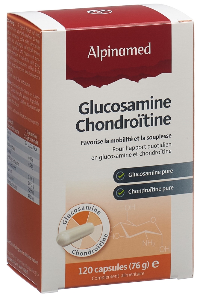 ALPINAMED Glucosamin Chondroitin Kaps 120 Stk