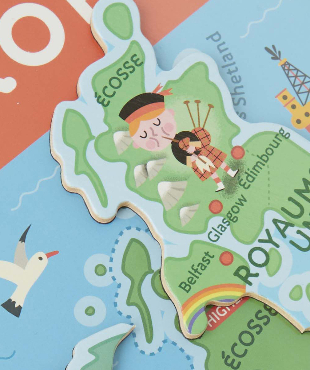 JANODPUZZLE MAGNÉTIQUE EUROPE