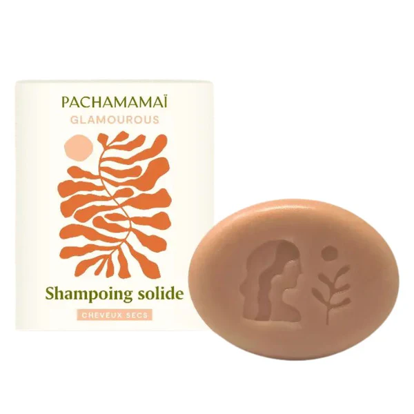 Pachamamai Shampoing Solide Glamourous - Cheveux secs 75 g