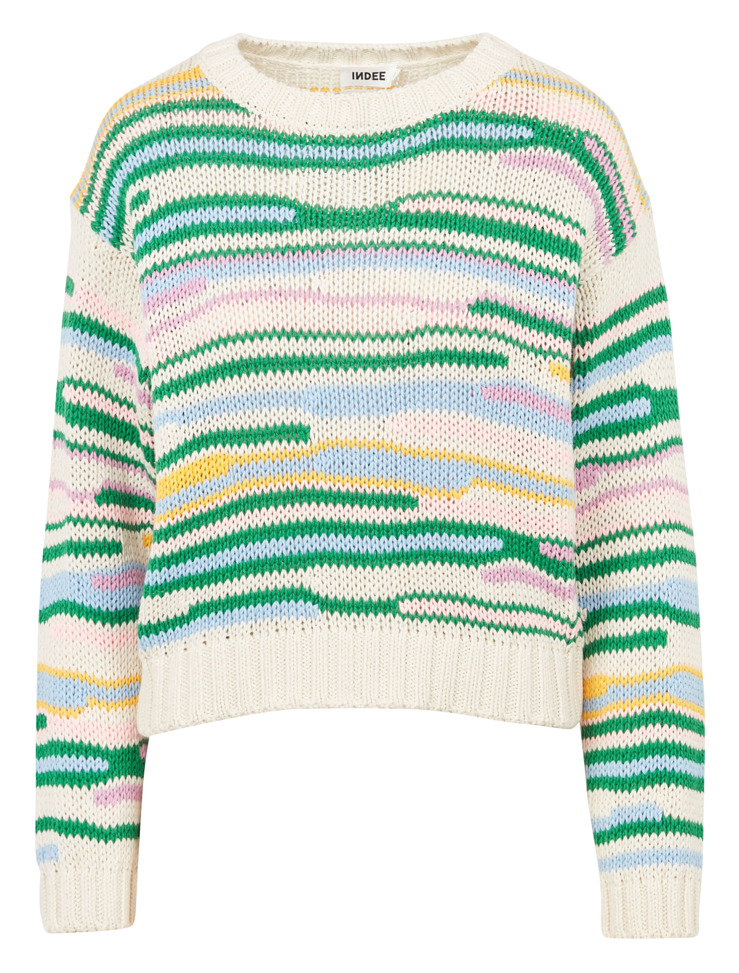 NAUTICA - Pull en maille col rond | Multicolore