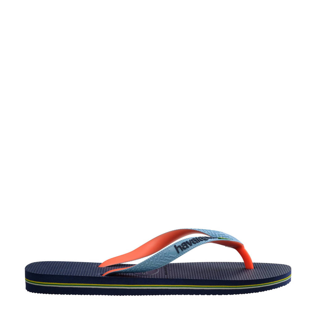 Havaianas Brasilteenslippers blauw