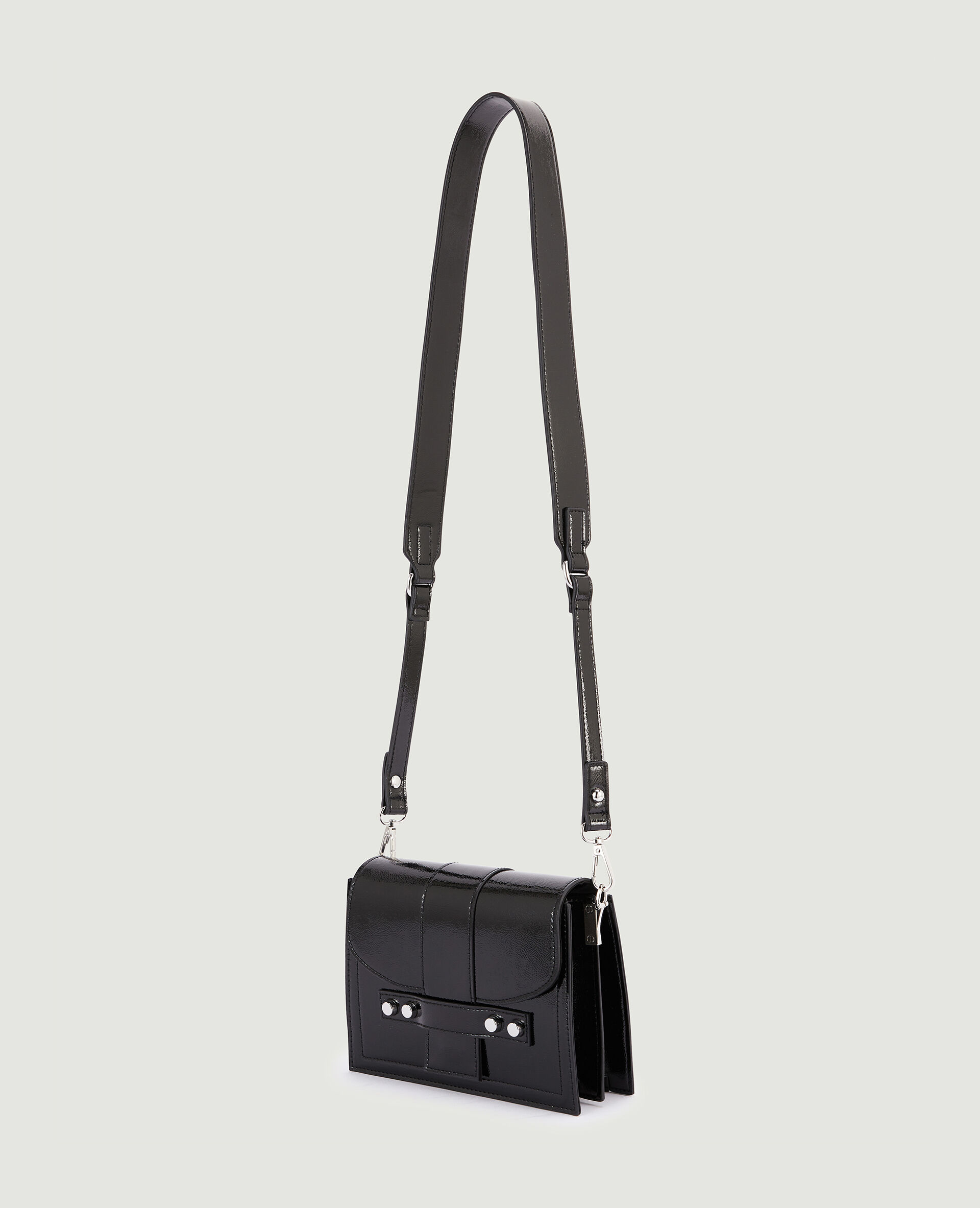 Sac boxy avec clous - Noir