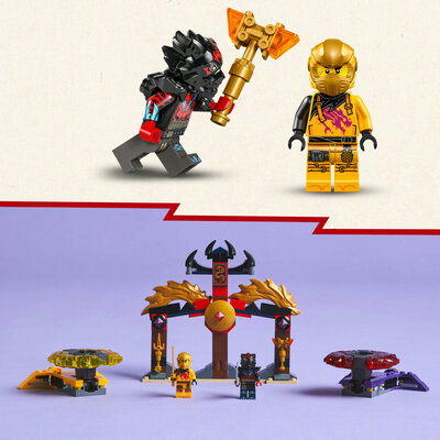 LEGO Ninjago 71826 Stridspakke med Spinjitzu-dragespinnere