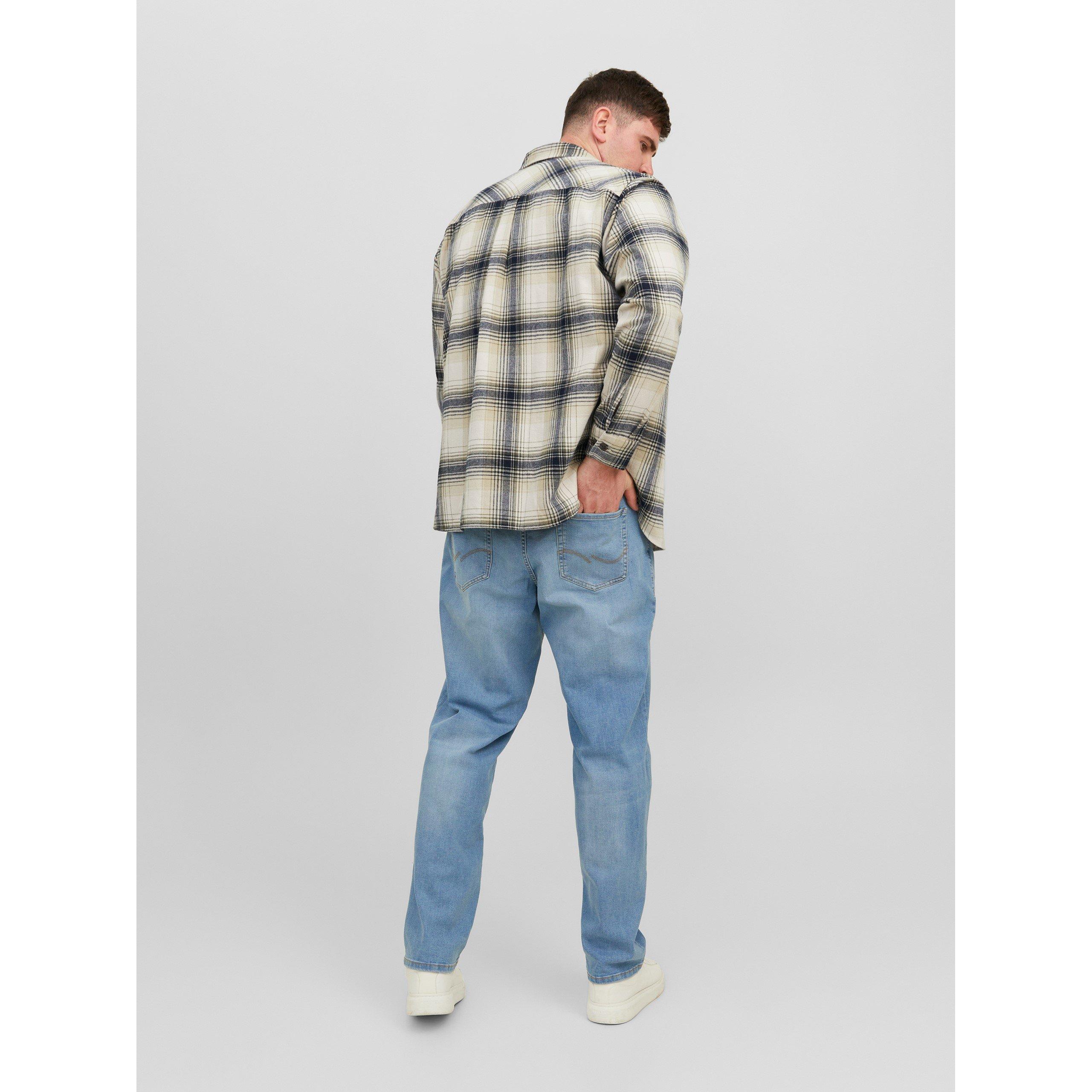 Jack and Jones Eddie Overshirt Mens Plus Size