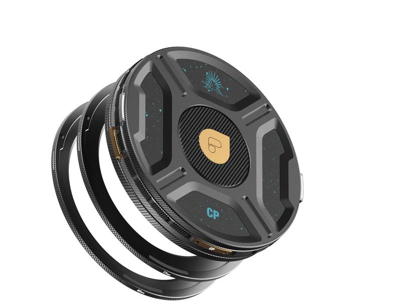 PolarPro Polfilter Helix MagLock CP Starter Kit – Burkard S Zirkularpolarisator-Filter Kit mit Helix MagLock Filter System