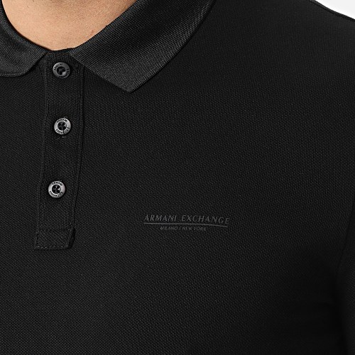 Polo Manches Courtes 3LZFLC Noir