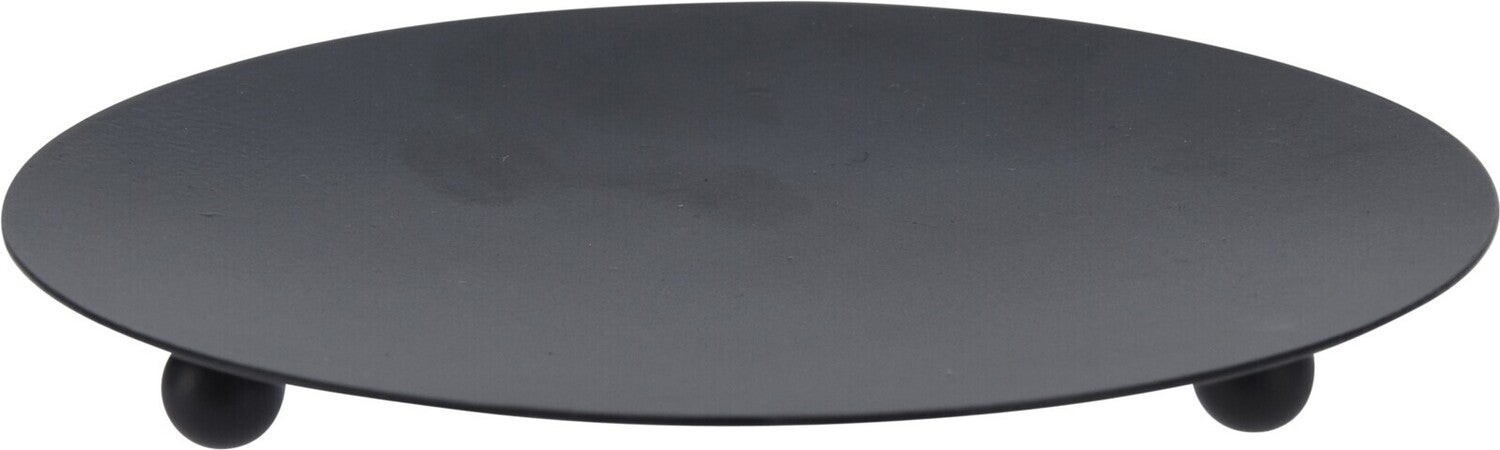 Decoratiebord Oys zwart D 12 H 1 cm