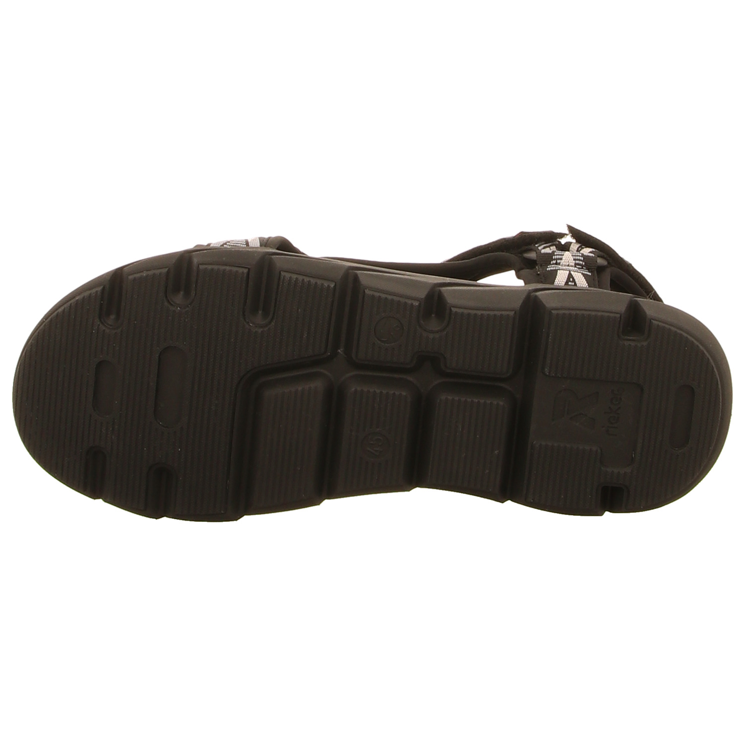 Rieker Sandalen schwarz schwarz