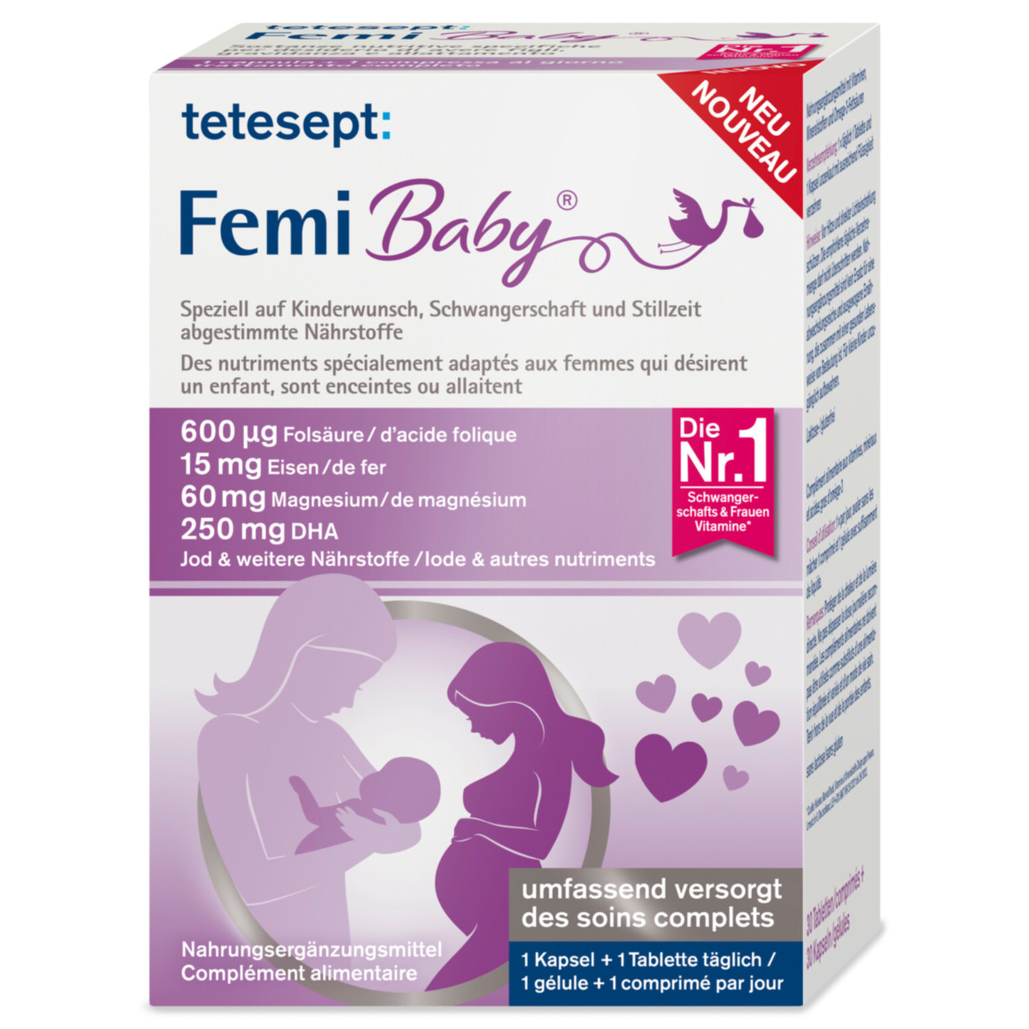 tetesept Femi Baby FTA Kapseln 2x30 Stück