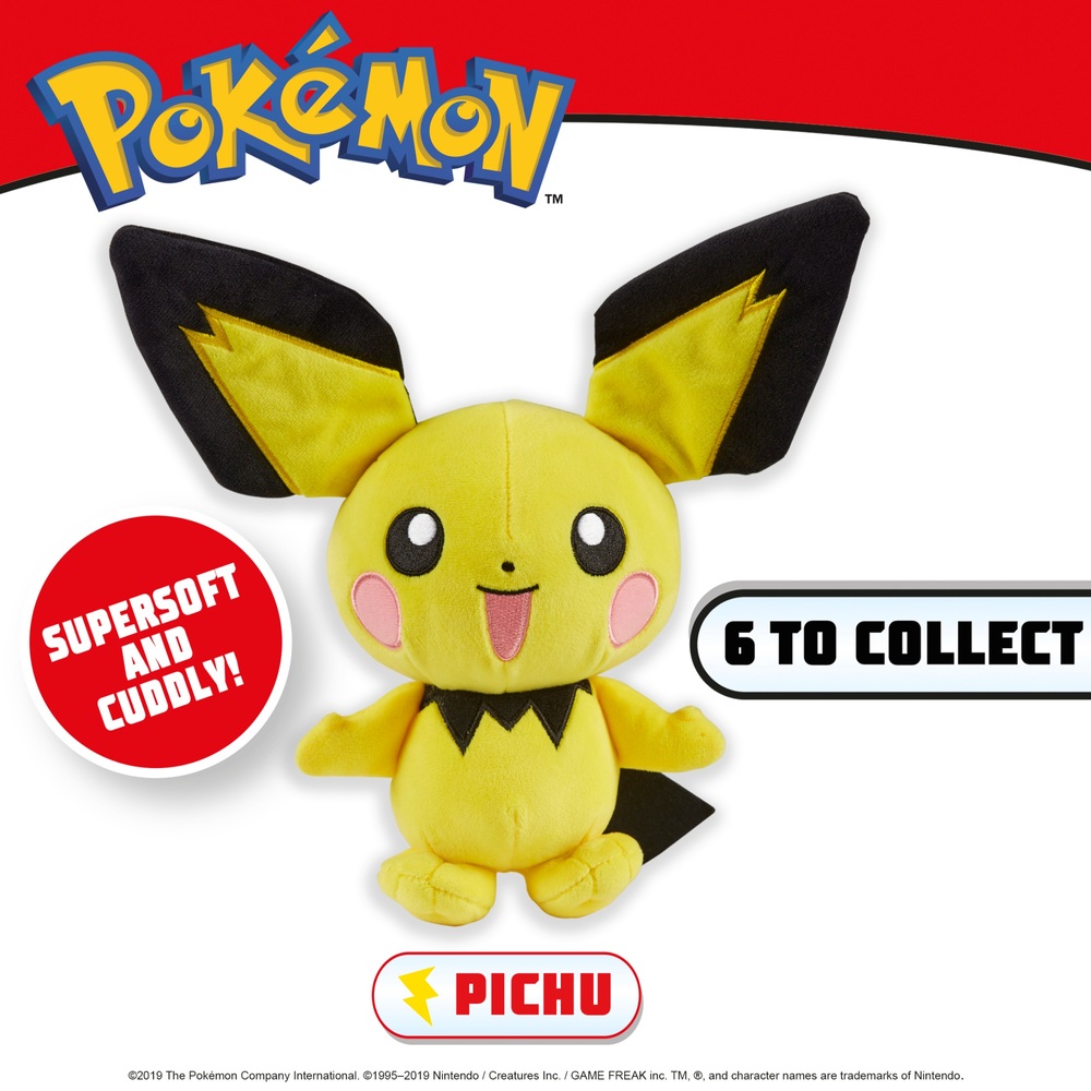 Pokémon Pichu Plüschtier 20 cm