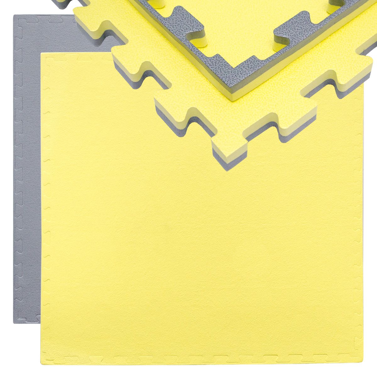 eyepower Trainingsmatte mit Rand 90x90x2 cm