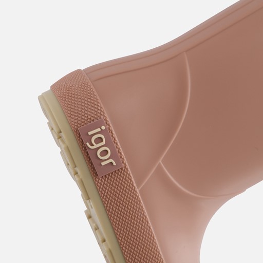 Igor regenlaarsen roze rubber