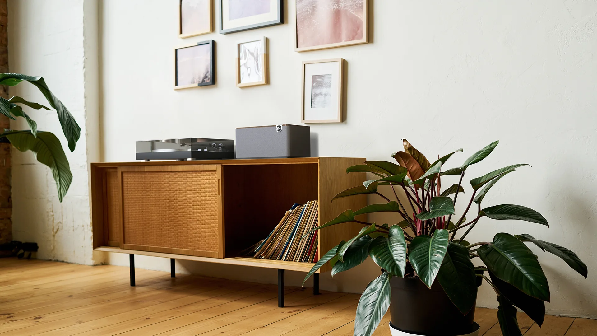 Klipsch The Three  Noyer Enceintes connectées