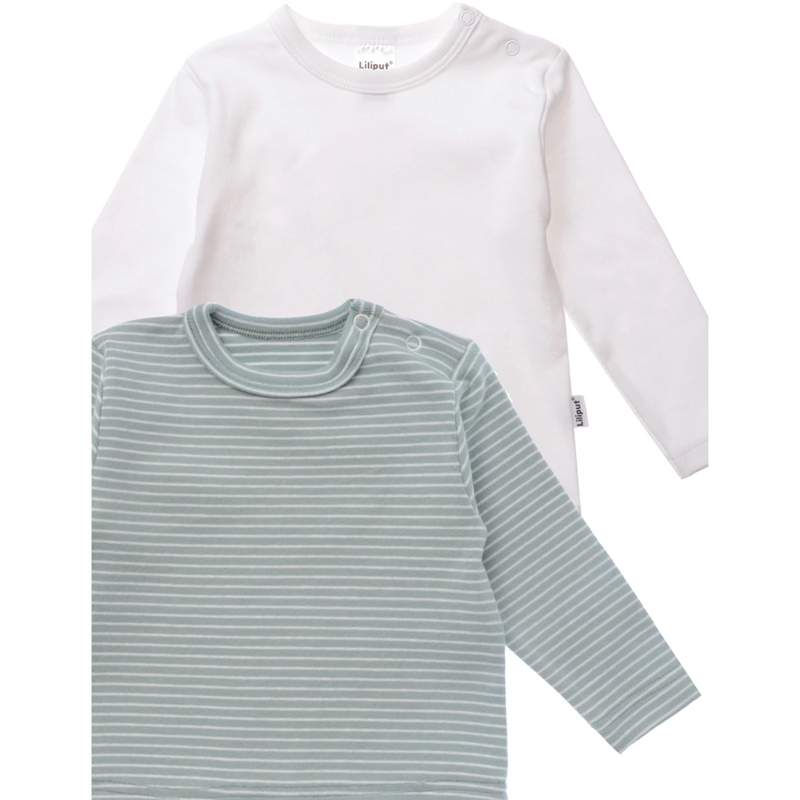 Liliput Langarmshirts weiss-grün
