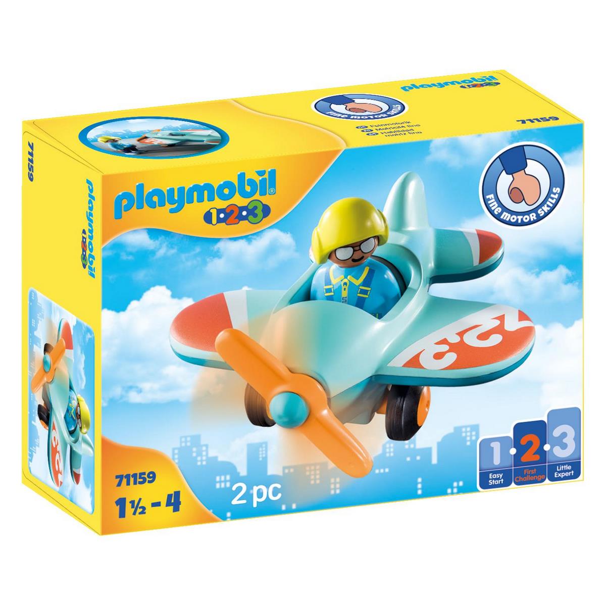 Playmobil 123 avion et pilote