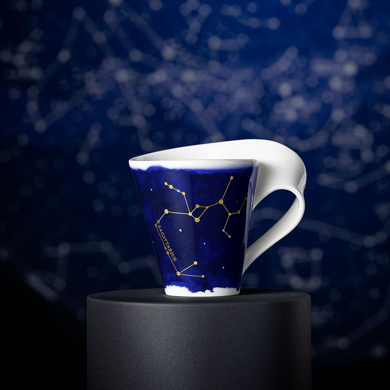 NewWave Mug Multi-colored, 8.2 oz, Premium Porcelain