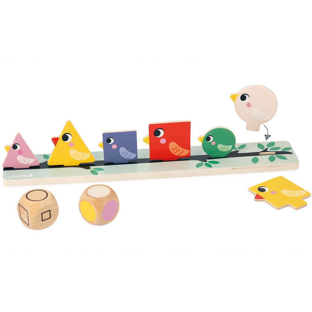 Janod sorteerspel vogels