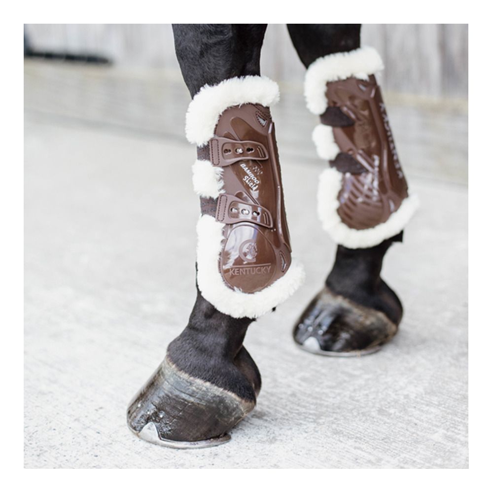 Kentucky BAMBOO ELASTIC MOUTON VEGAN - Guêtres antérieurs choco