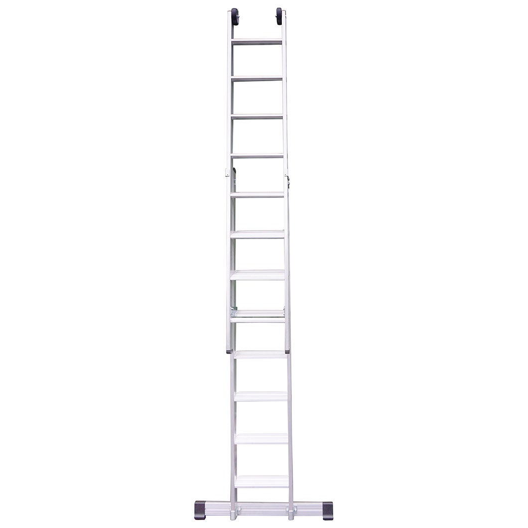 Euroline Premium 302-traps schuifladder 2x8 sporten