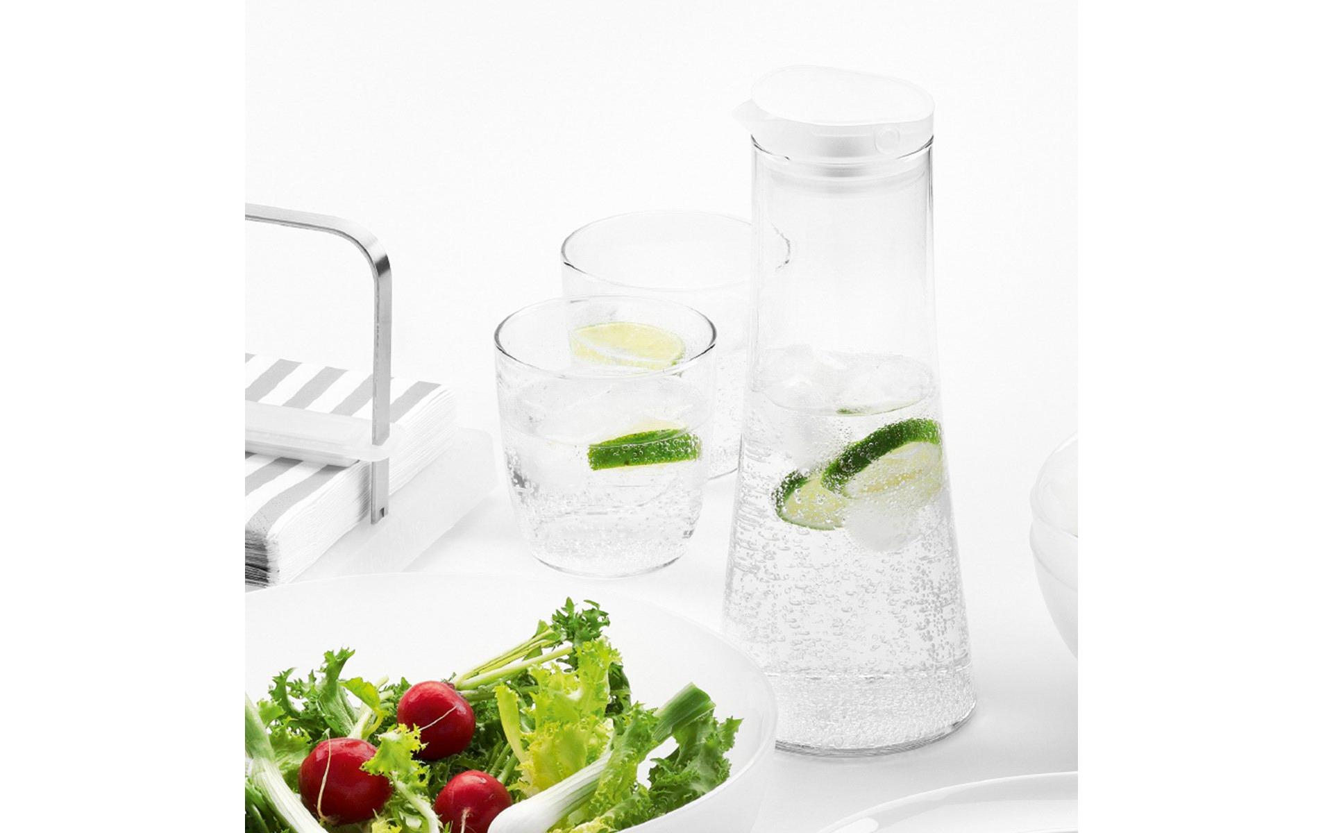 Trinkglas Kvadrant 4-teilig Transparent, 0.35 lMittelgrosse Trinkgläser
