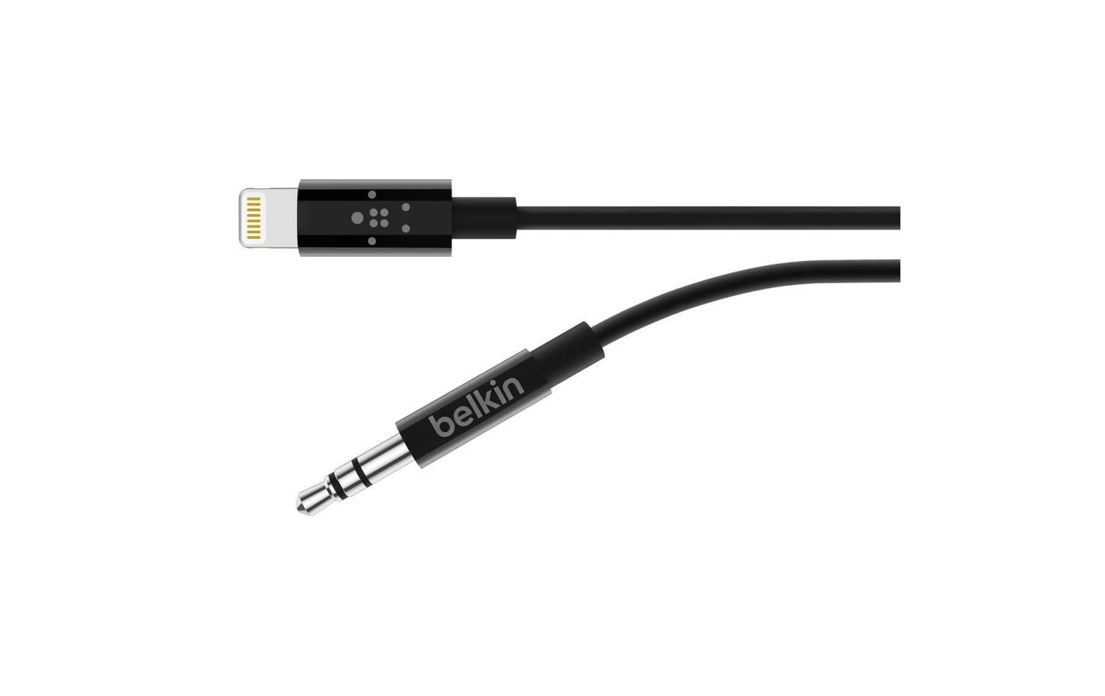 Audio-Kabel Apple Lightning - Klinke 3.5 mm, male 0.9 mAnschlusskabel