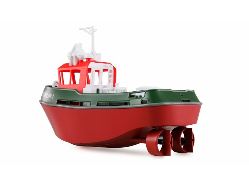 Amewi Boot Fairplay I Schlepper Grün, RTR, 1:72 2-Motoriges ferngesteuertes Boot