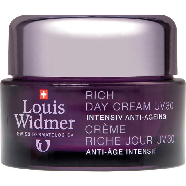 Louis Widmer Rijke Dagcrème UV 30 Zonder Parfum 50 ML