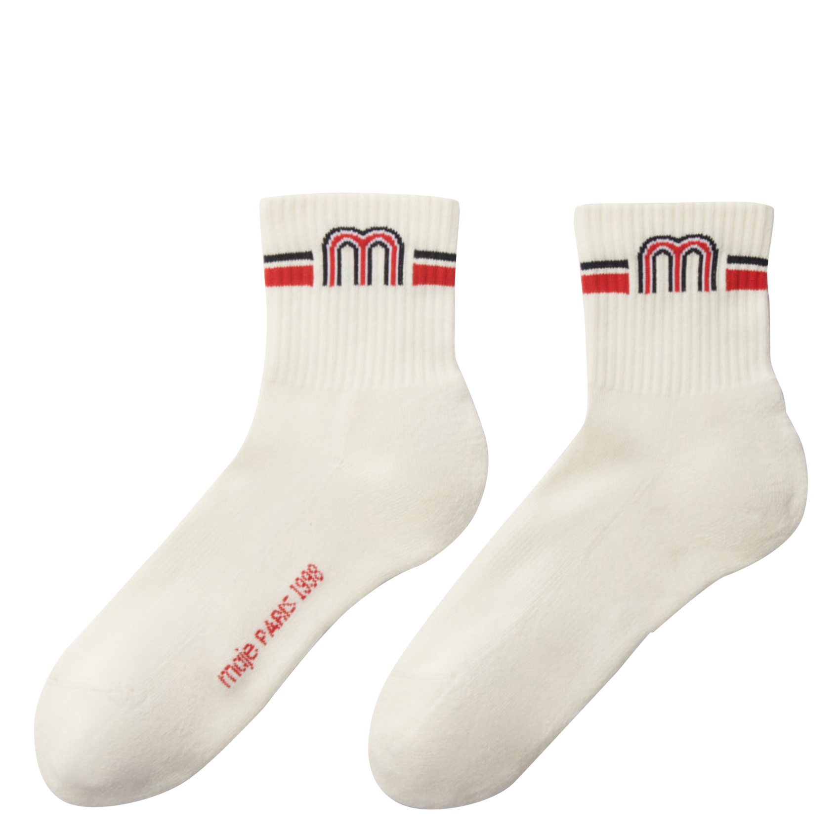 Chaussettes basses imprimées en coton mélangé | Multicolore