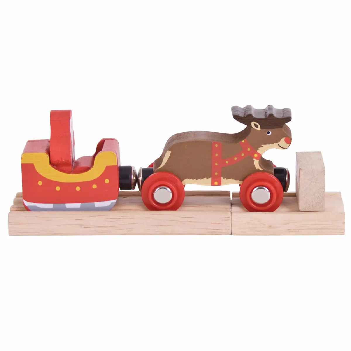 Bigjigs Rail Traîneau Père Noël