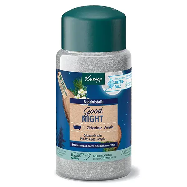 Sais de Banho Kneipp Good Night Pinheiro Alpino 600g