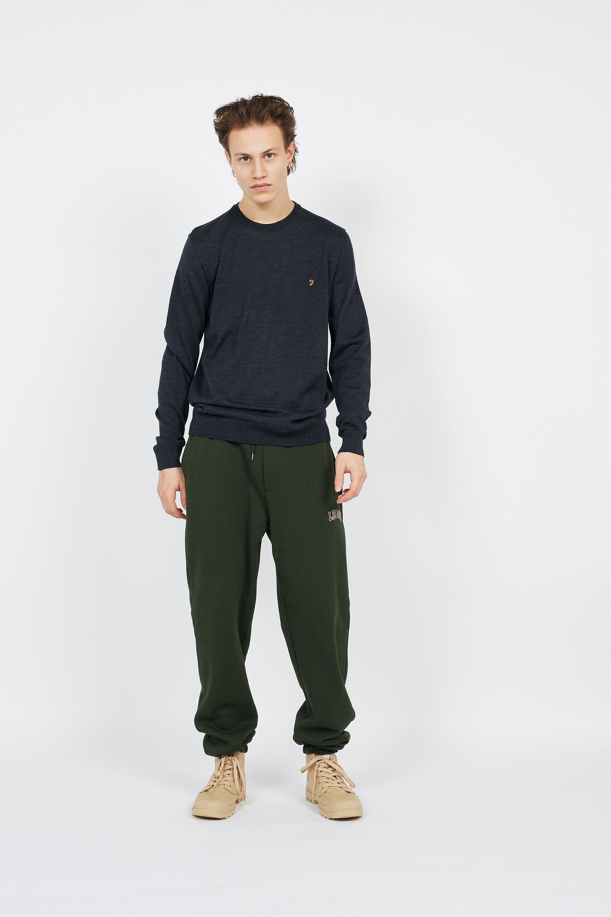 FARAH Pull MULLEN Gris
