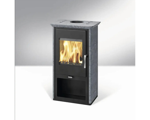 Thorma Odense Serpentino grijze houtkachel, 6 kW