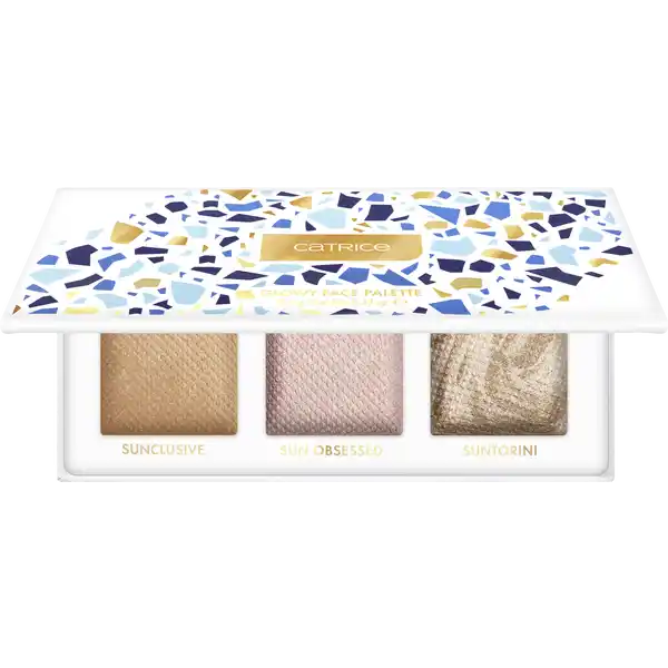 Summer Obsessed Glowy Face Palette Seaside Glow