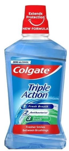 Colgate Mondwater Triple Action 500 ML
