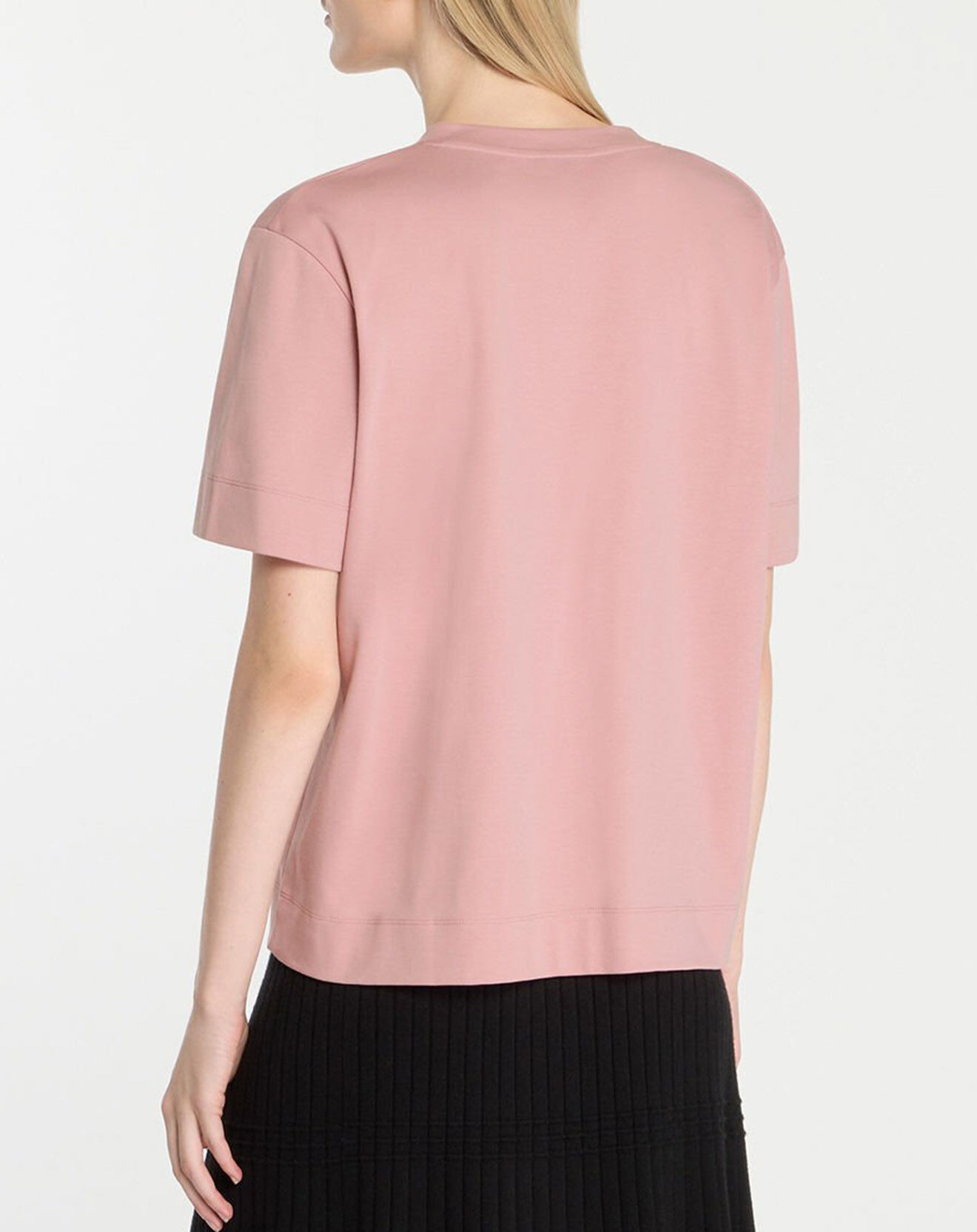 Jodhpur T-Shirt 100% Coton Biologique Baribo col V rose