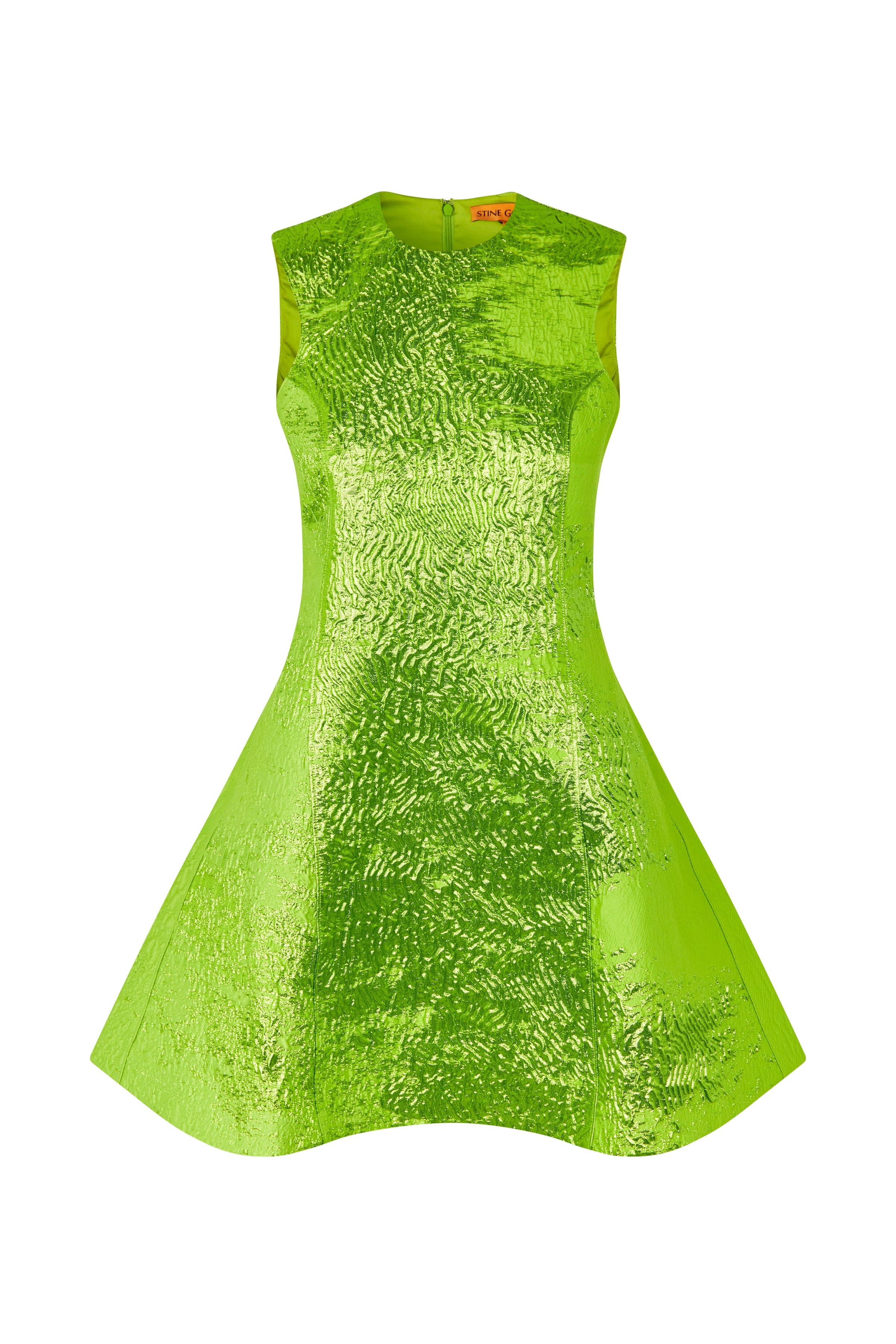 Stine Goya  Sleeveless mini kjole - Green Impressionist Hue