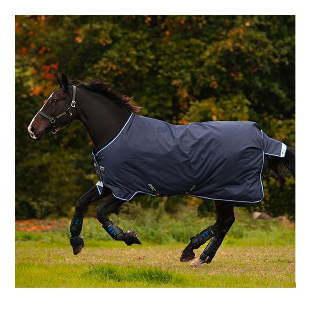 Horseware AMIGO BRAVO 12 400G - Couverture de paddock navy/navy/white