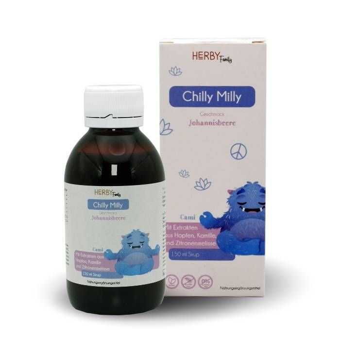 Herby Family Chilly Milly - Sirup für Kinder bei Reizüberflutung und innerer Unruhe