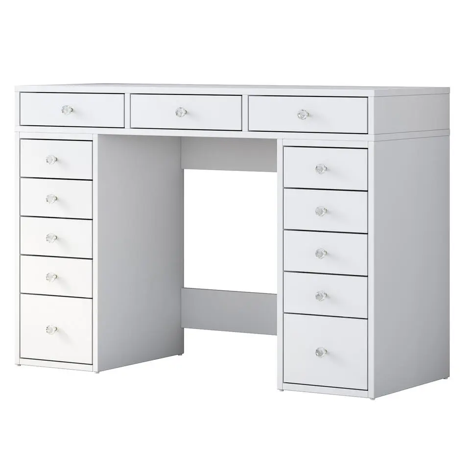 Kaptafel Wit Hout - 120x44,5x81,6cm - Beyas