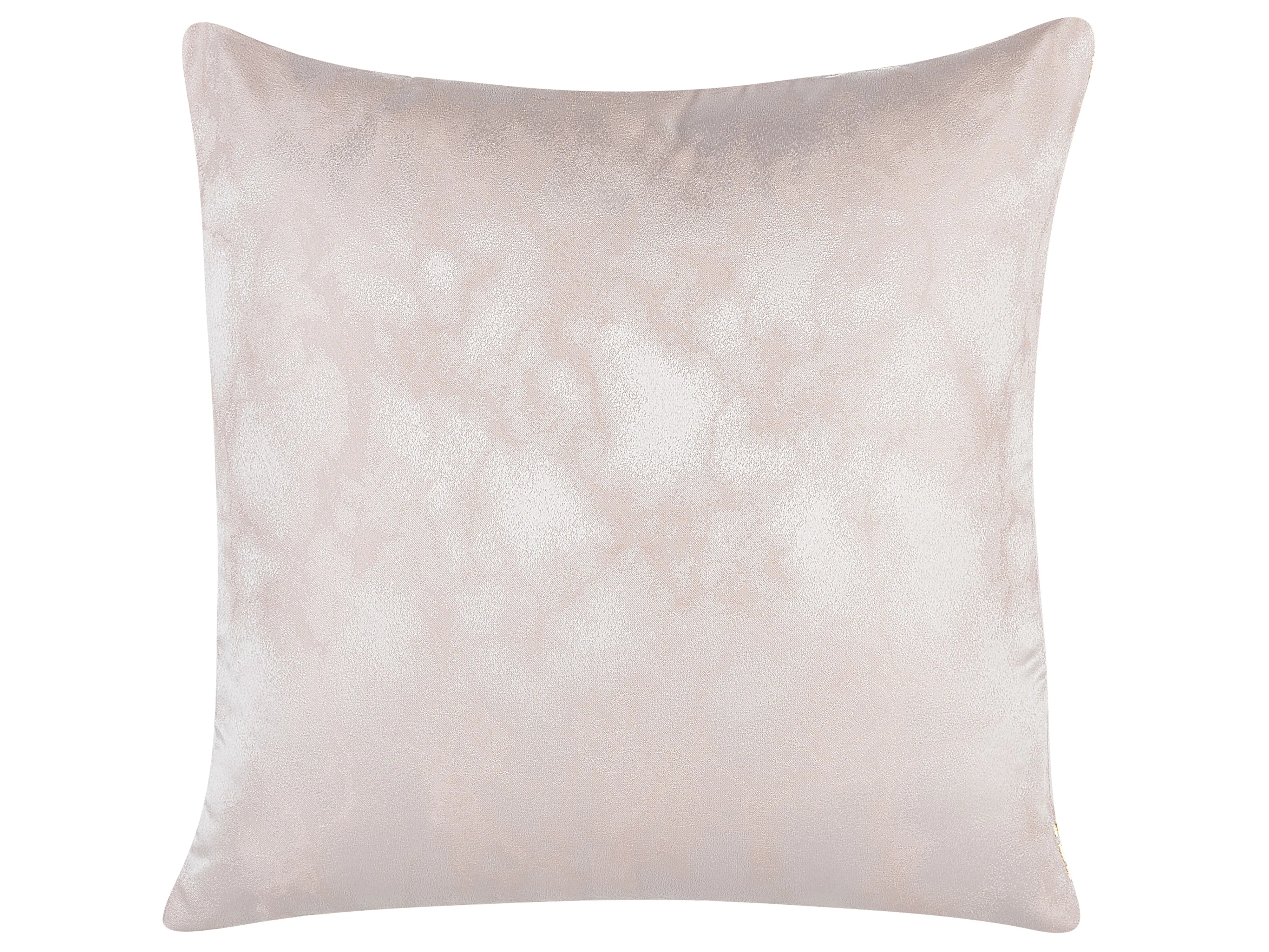 Set van 2 sierkussens CASSIA 45 x 45 cm Roze geometrisch patroon
