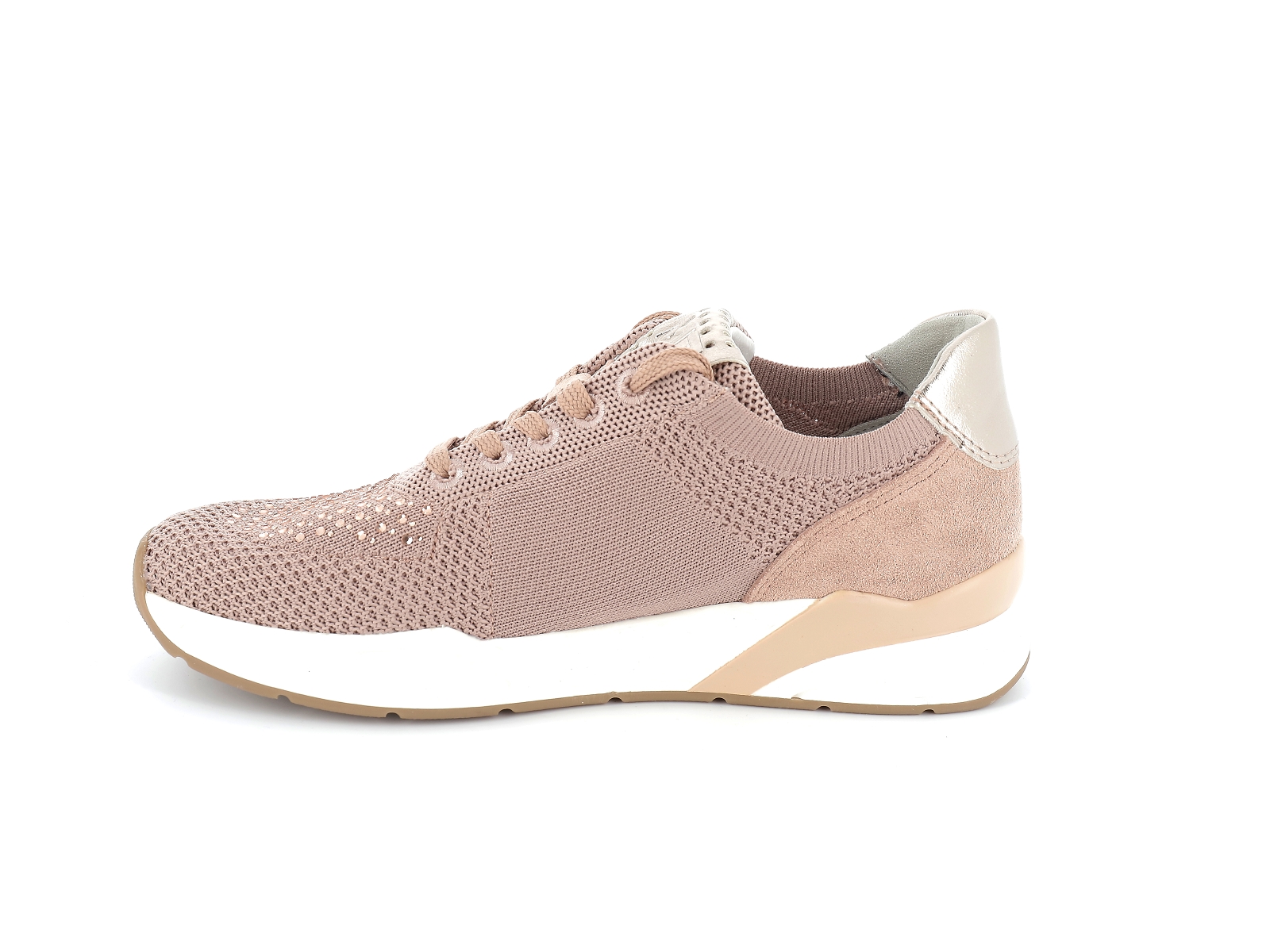 Marco tozzi-23733 Matières combinées Rose Pâle